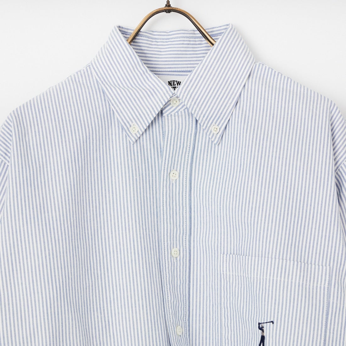 NEW VINTAGE GOLF [ニュービンテージゴルフ] クラシックボタンダウンシャツ [NVG-0504] STRIPE