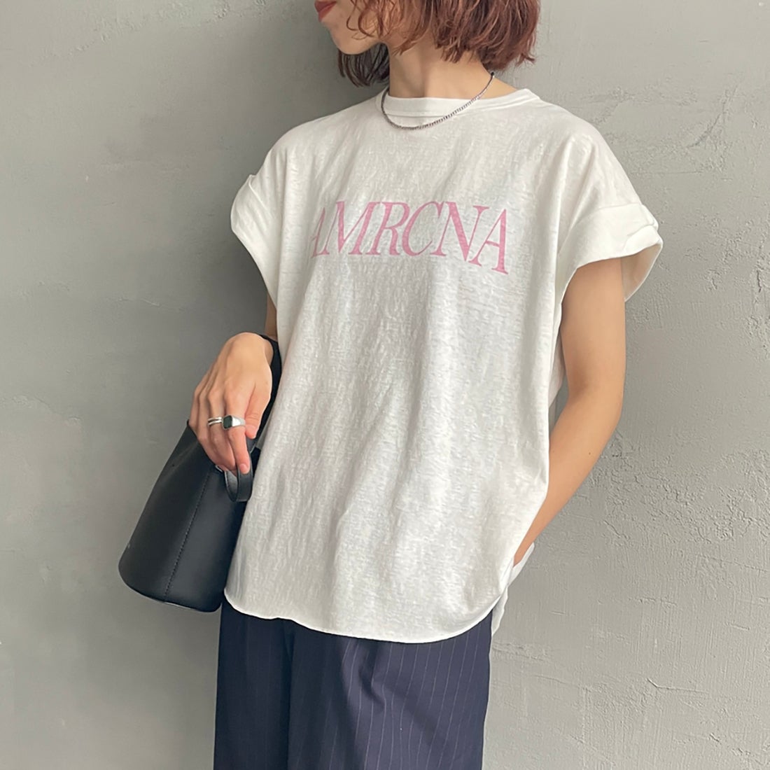 ﾎﾜｲﾄ&&モデル身長：158cm 着用サイズ：ONE SIZE&&