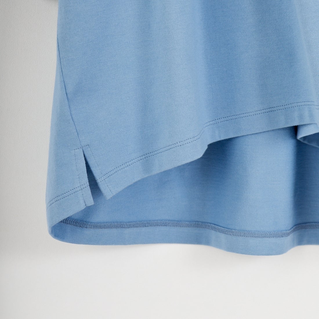 Americana × JEANS FACTORY [アメリカーナ × ジーンズファクトリー] 別注 AMERICANA ショート丈プリントTシャツ [ASO-M-851-2-JF] ﾌﾞﾙｰ