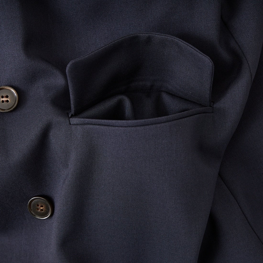 USINE [ユジーヌ] イージーケアツイルダブルジャケット [21267051] 076 ﾈｲﾋﾞｰ