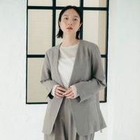 035 ﾓｶ&&モデル身長：165cm 着用サイズ：F&&