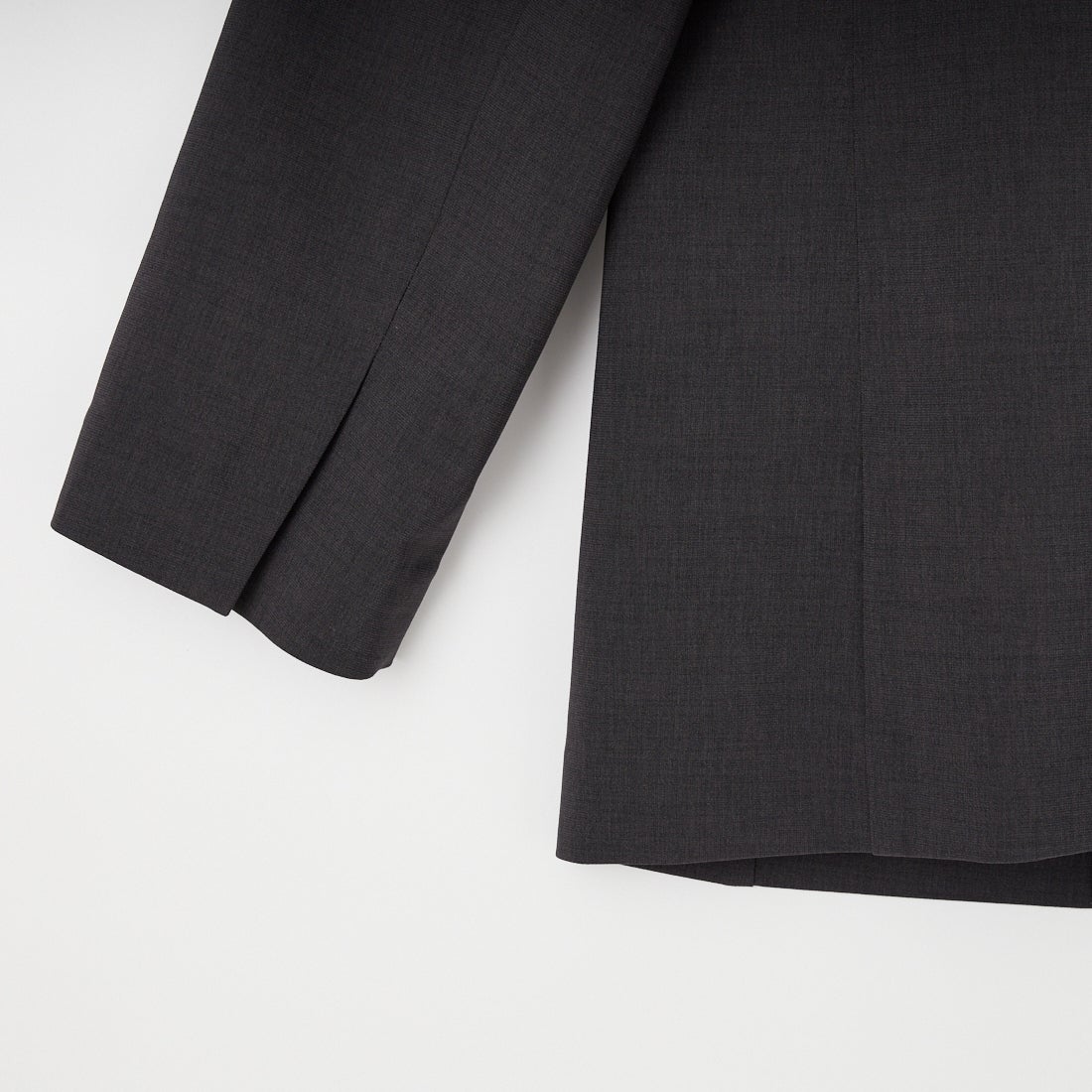 USINE [ユジーヌ] 機能素材ノーカラージャケット [21267055] 003 ﾁｬｺｰﾙS