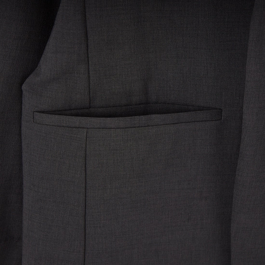 USINE [ユジーヌ] 機能素材ノーカラージャケット [21267055] 003 ﾁｬｺｰﾙS