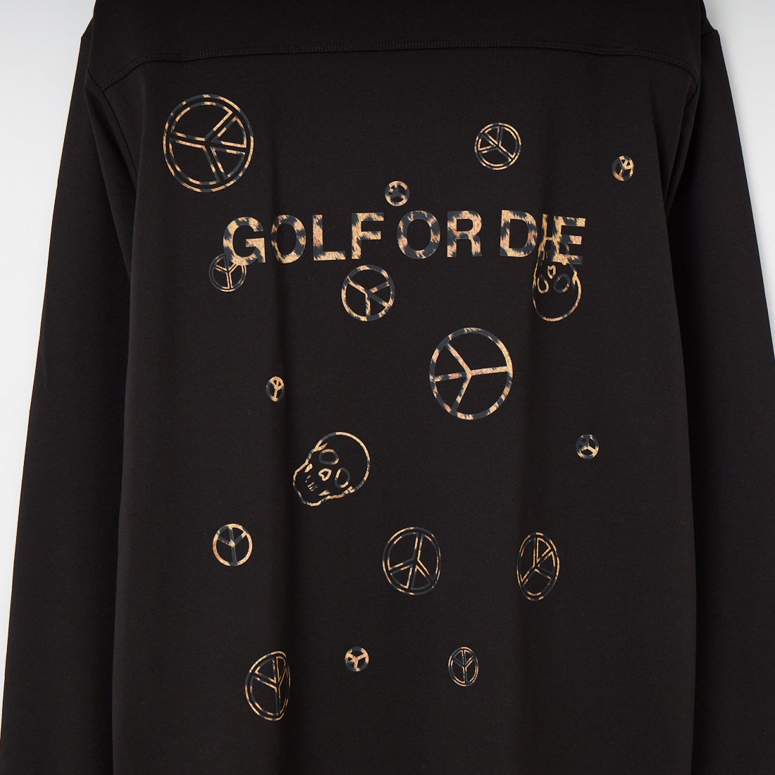 MARK & LONA [マークアンドロナ] ロングスリーブモックネックトップス [MLM-6A-AA01] BLACK/BROW