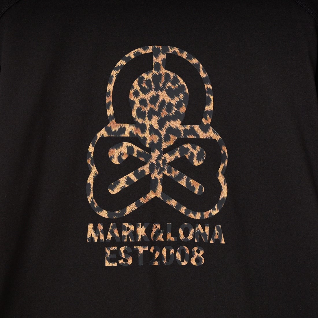 MARK & LONA [マークアンドロナ] ロングスリーブモックネックトップス [MLM-6A-AA01] BLACK/BROW