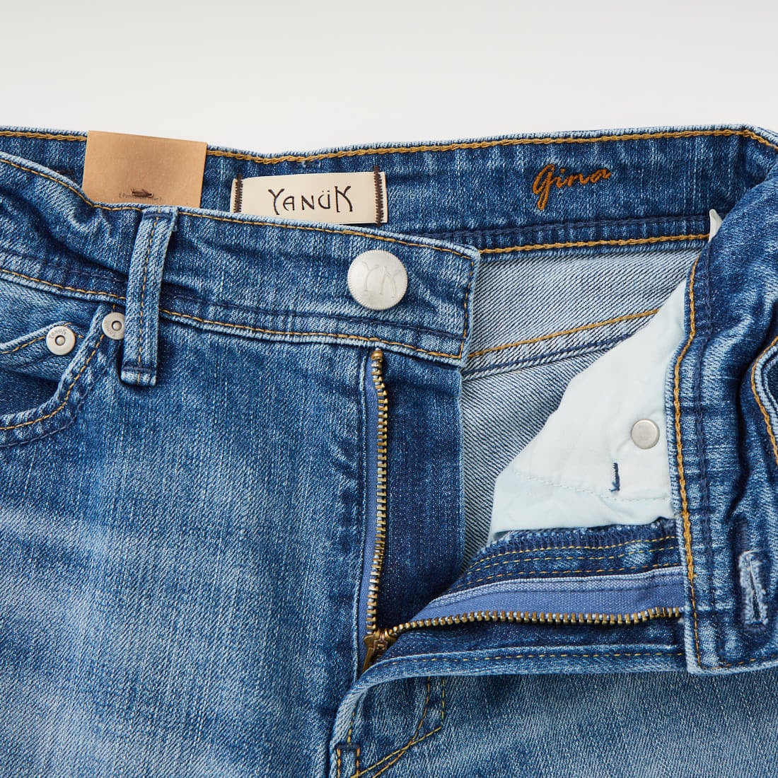 YANUK [ヤヌーク] ストレート GINA/ジーナ [57161032] HBL