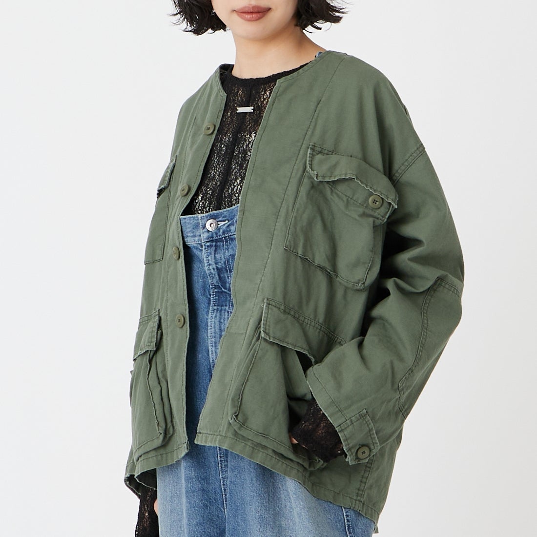 OLIVE&&モデル身長：162cm 着用サイズ：S&&