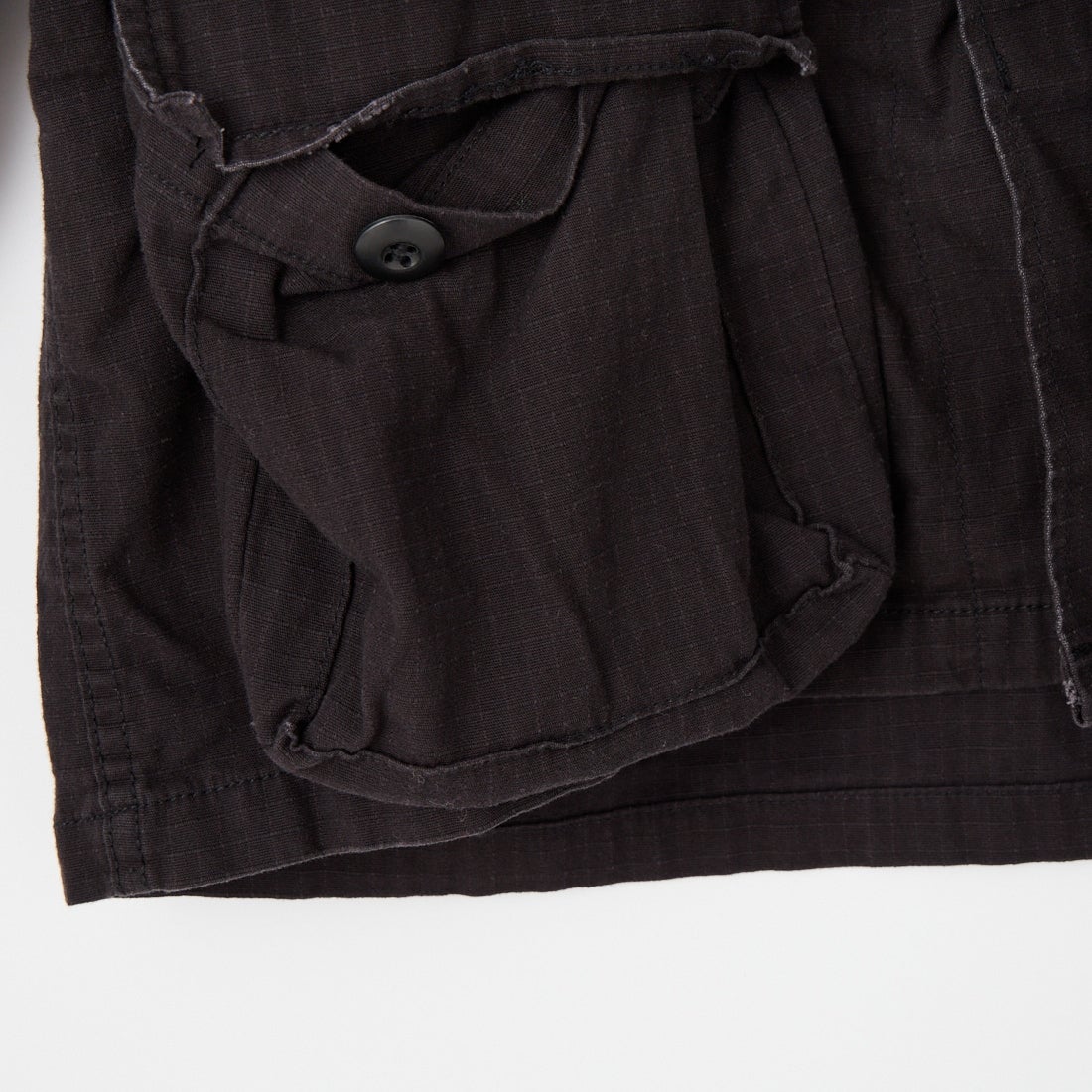 ROTHCO [ロスコ] ノーカラーミリタリージャケット [BDSH-VN] BLACK