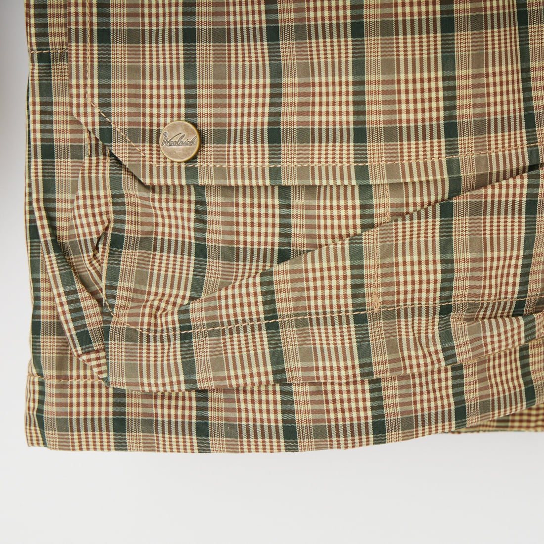 WOOLRICH [ウールリッチ] マドラスチェック ゲームシャツジャケット [WJOU2035] B BROWN