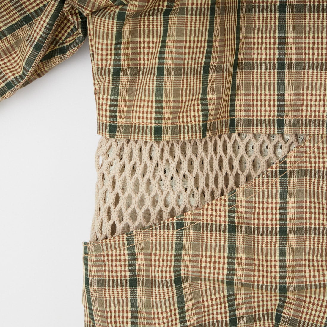 WOOLRICH [ウールリッチ] マドラスチェック ゲームシャツジャケット [WJOU2035] B BROWN