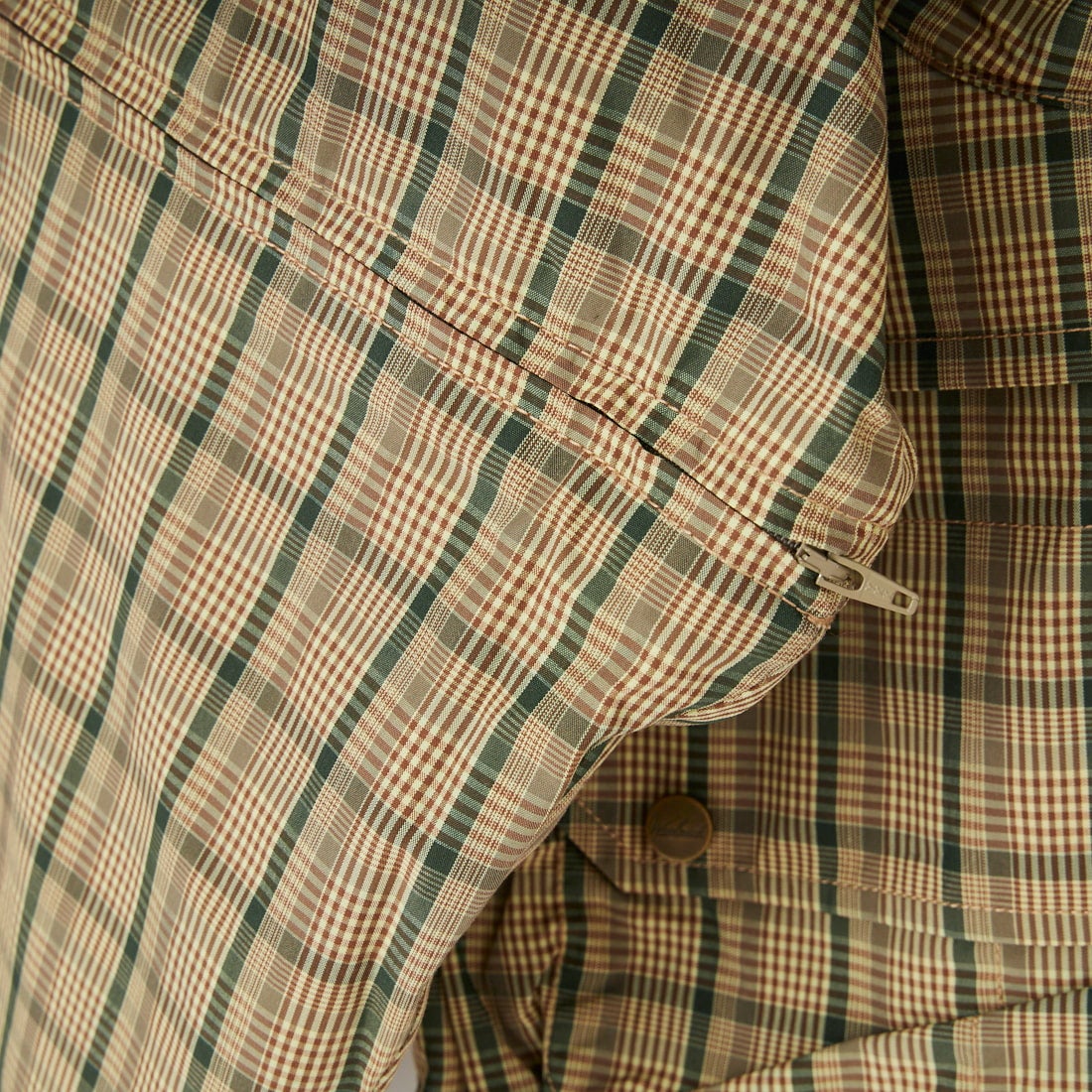 WOOLRICH [ウールリッチ] マドラスチェック ゲームシャツジャケット [WJOU2035] B BROWN