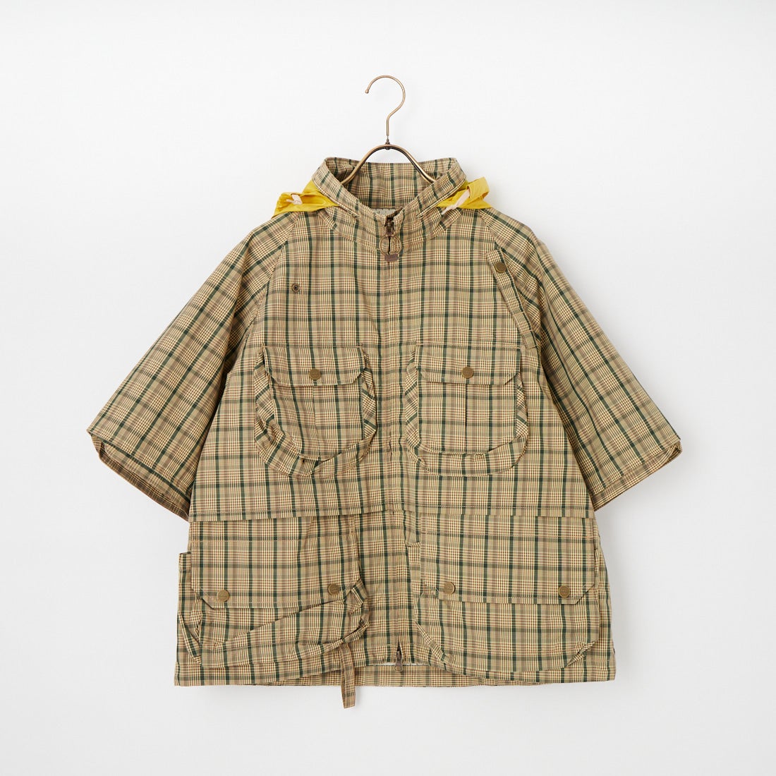 WOOLRICH [ウールリッチ] マドラスチェック ゲームシャツジャケット [WJOU2035] B BROWN