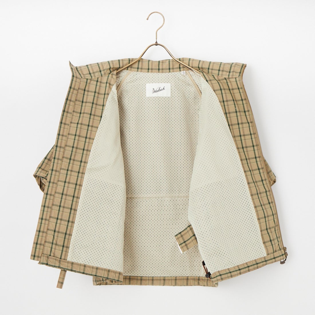 WOOLRICH [ウールリッチ] マドラスチェック ゲームシャツジャケット [WJOU2035] B BROWN