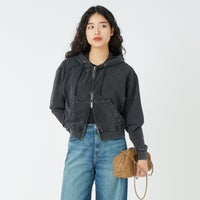 BLACK&&モデル身長：162cm 着用サイズ：F&&