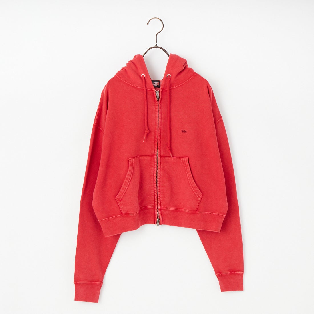 SCREEN STARS [スクリーンスターズ] 別注 HELLO ジップスウェットパーカー [2621-416IN-JF] RED