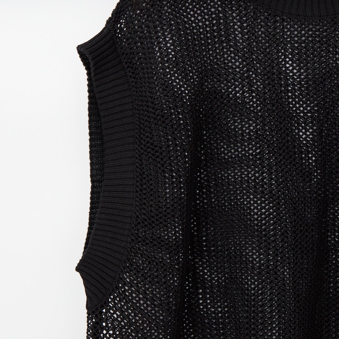 MARMARMAR [マーマーマー] メッシュショートベスト [1-820040] 99 BLACK