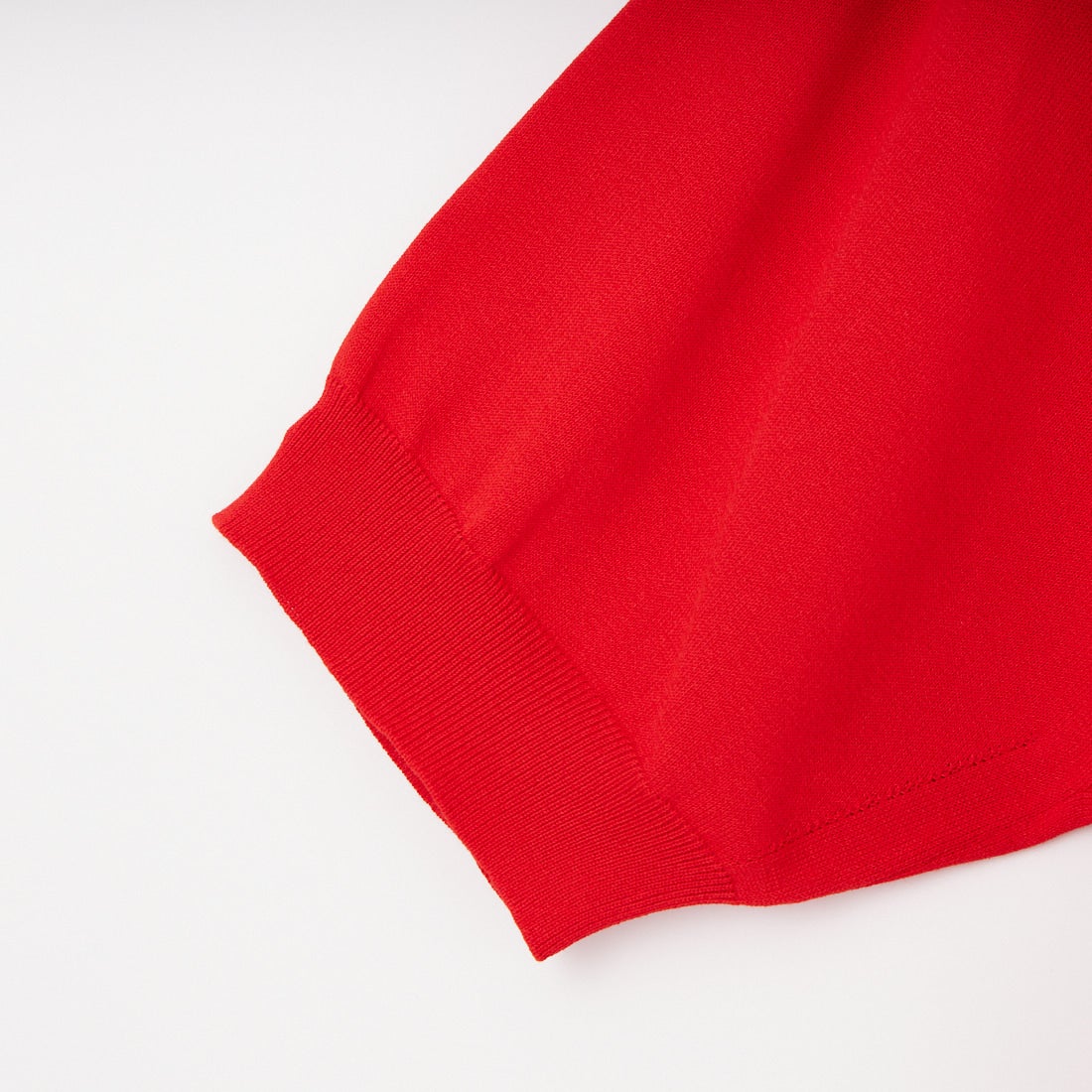 DANTON [ダントン] ハーフスリーブクルーネックニット [DT-D0135YSD] RED