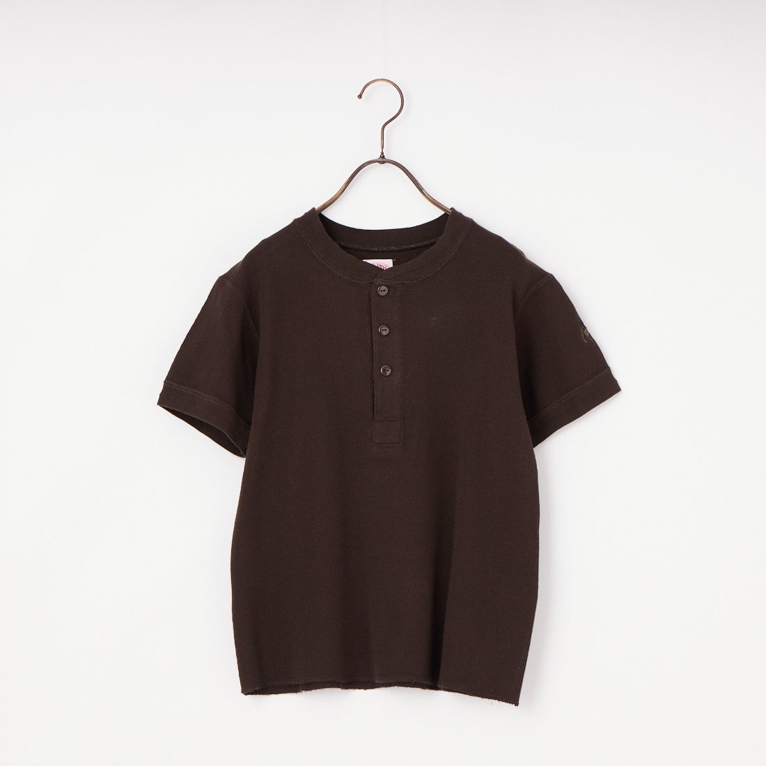 FAITH MILLS [フェイスミルズ] サーマルヘンリーネックTシャツ [FAITH-261-08] CHARCOAL