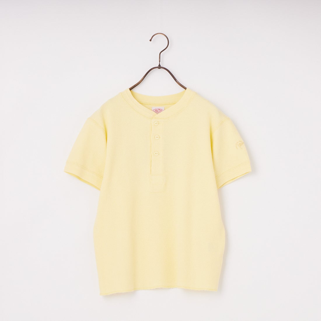 FAITH MILLS [フェイスミルズ] サーマルヘンリーネックTシャツ [FAITH-261-08] LEMON
