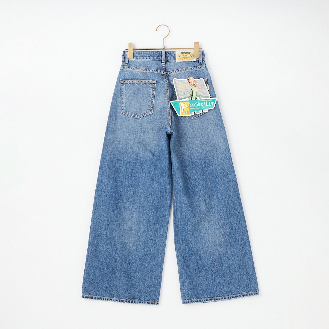 PICCADILLY [ピカデリー] ROMY ワイドストレートデニム [PC261-252023
