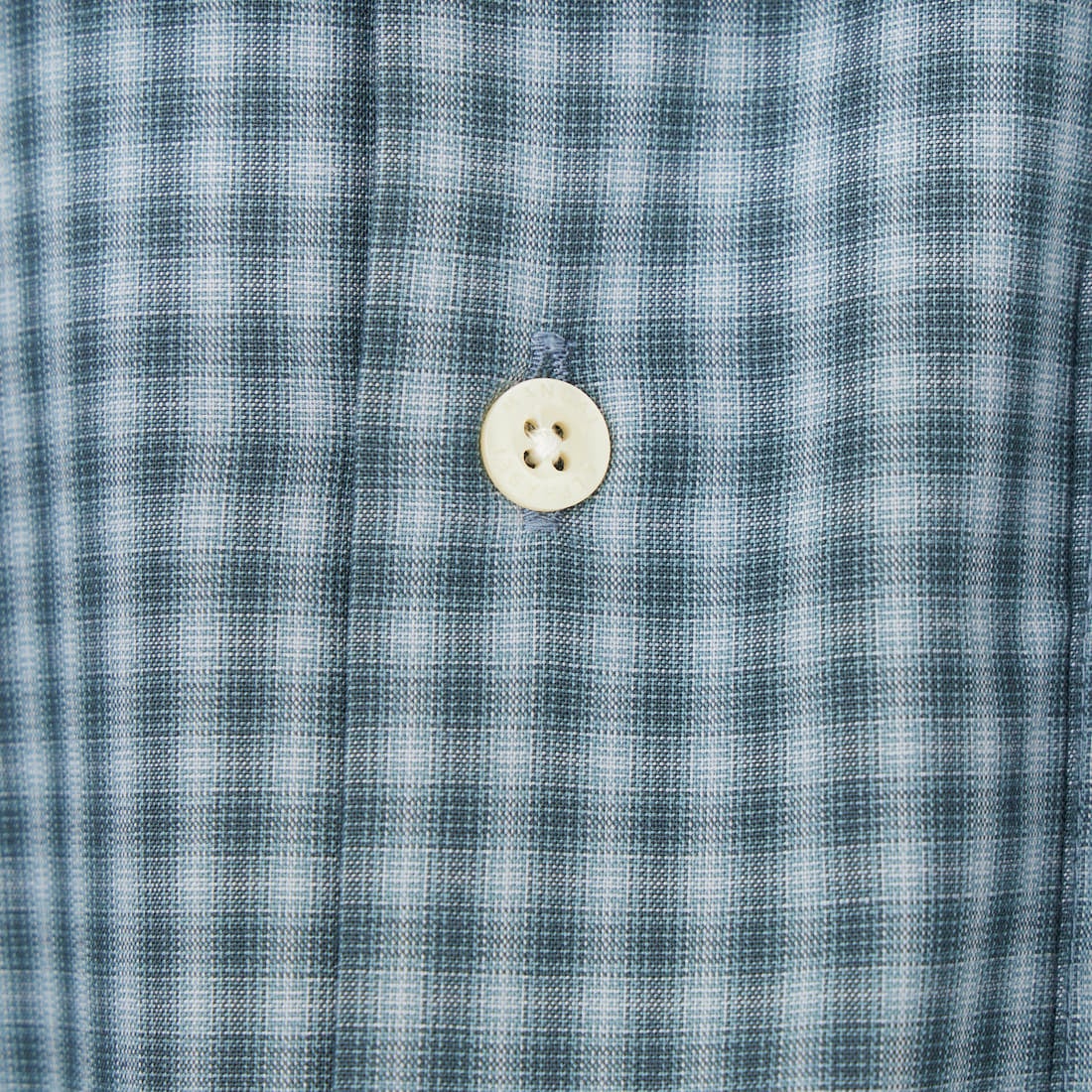 MANUAL ALPHABET [マニュアルアルファベット] ブラーチェック ルーズフィット レギュラーカラーシャツ [MA-S-818] NVY/GRY