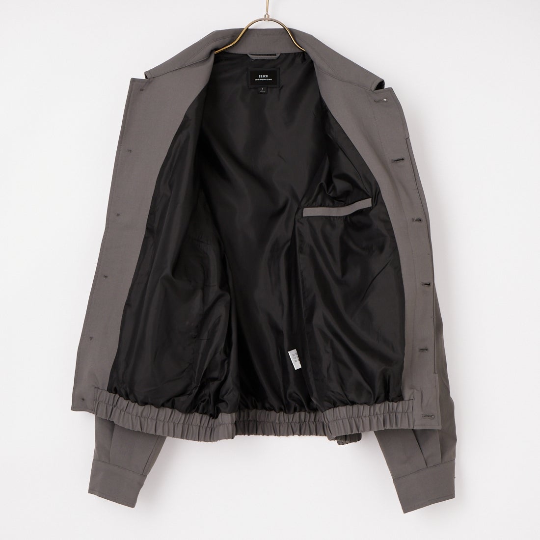 SLICK [スリック] テックツイルショートブルゾン [5110213] 730 GRAY