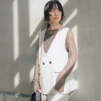 032 ｱｲﾎﾞﾘｰ&&モデル身長：158cm 着用サイズ：F&&