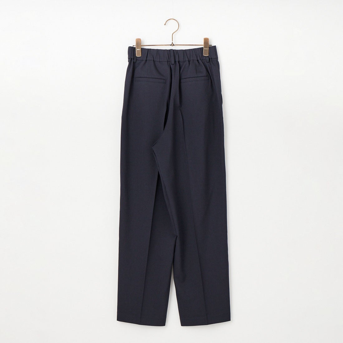 USINE [ユジーヌ] イージーケアツイル 2タックワイドパンツ [21267053] 076 ﾈｲﾋﾞｰ