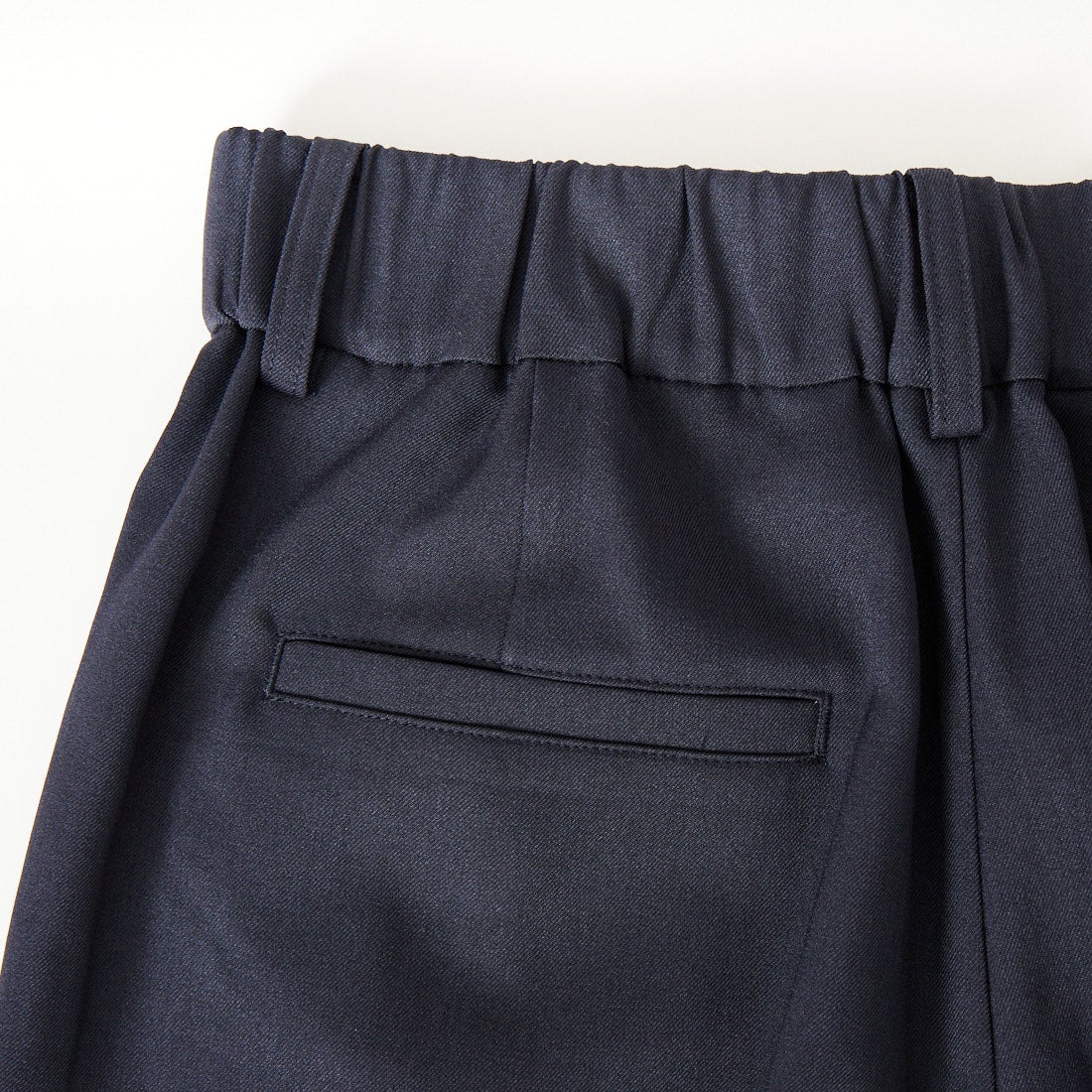 USINE [ユジーヌ] イージーケアツイル 2タックワイドパンツ [21267053] 076 ﾈｲﾋﾞｰ