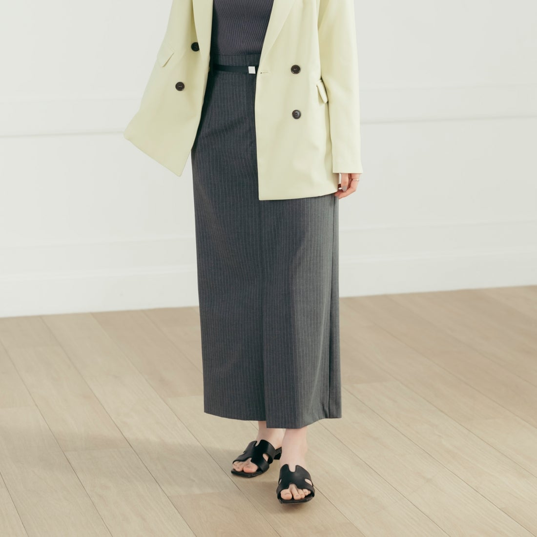 003 ﾁｬｺｰﾙS&&モデル身長：165cm 着用サイズ：36&&