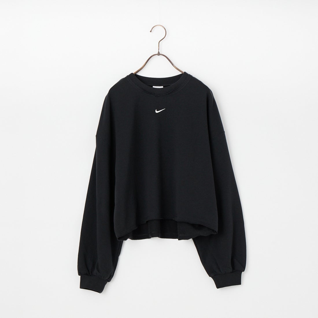 NIKE [ナイキ] ウィメンズ オーバーサイズド フレンチテリークルーネックスウェット [IF0229] 010 BLACK