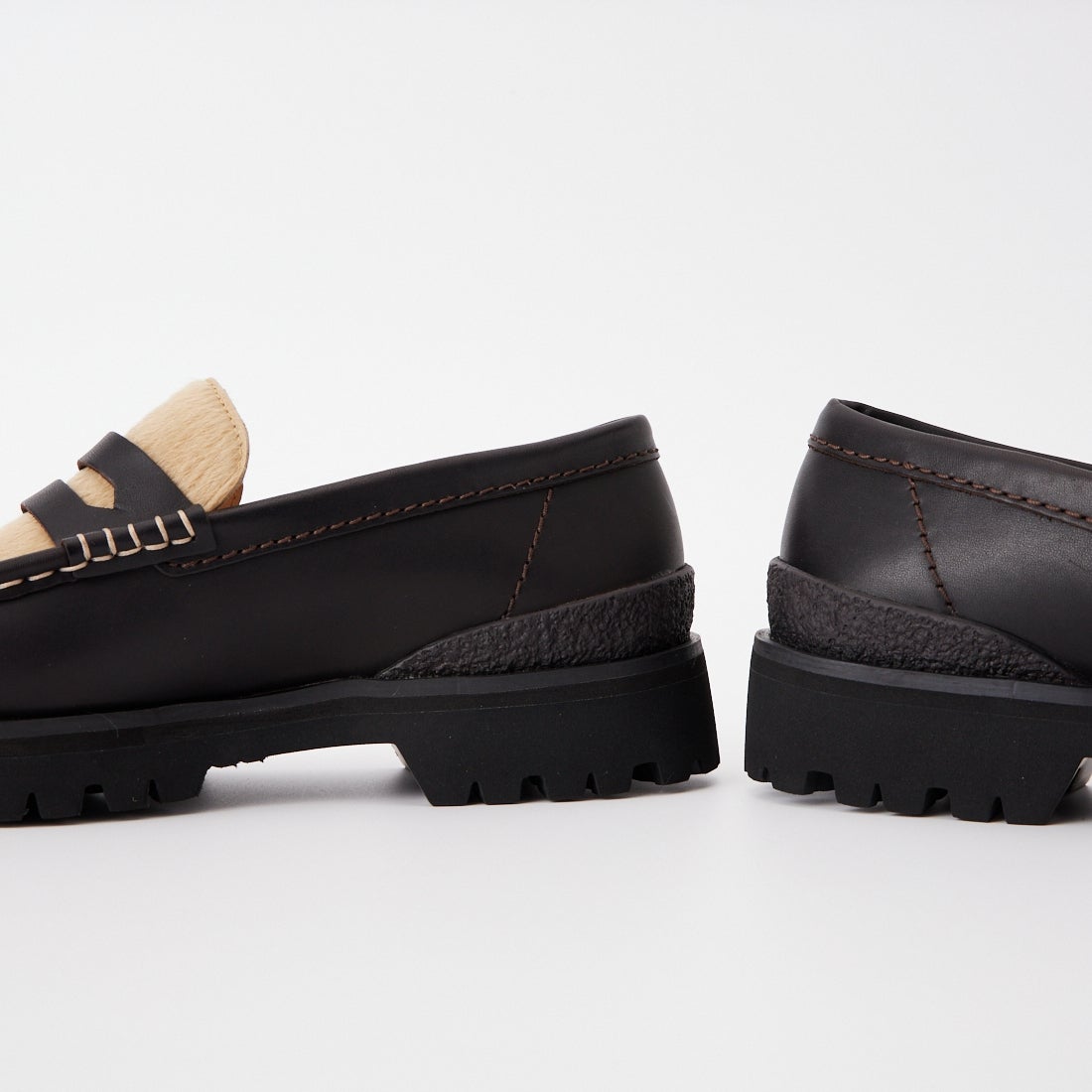 Clarks [クラークス] Yukoner Penny コンビローファー [26185708] BROWN