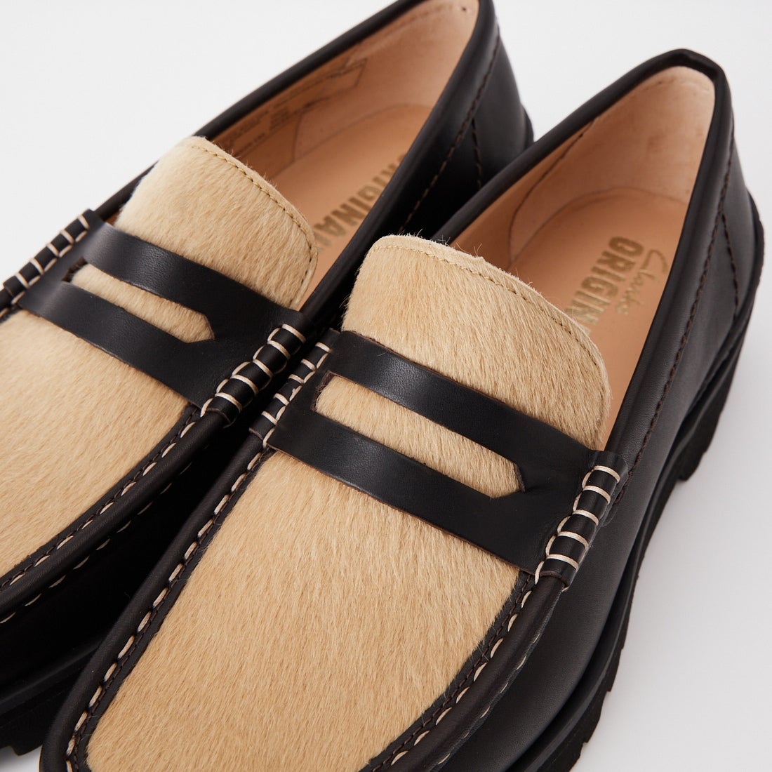 Clarks [クラークス] Yukoner Penny コンビローファー [26185708] BROWN