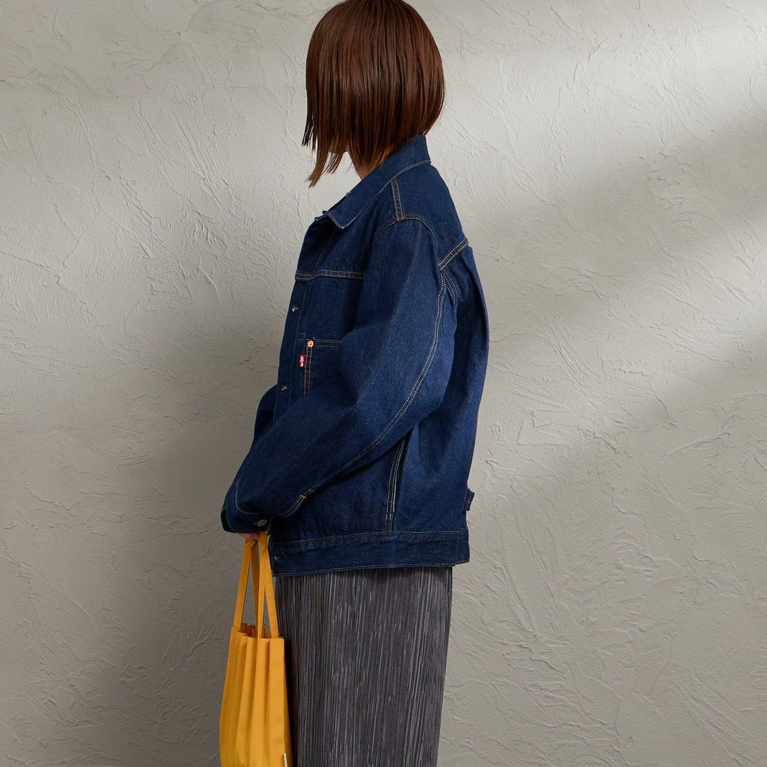 LEVI'S [リーバイス] TYPE1 トラッカージャケット [A3174-00] 30 NEW SEL &&モデル身長：159cm 着用サイズ：S&&