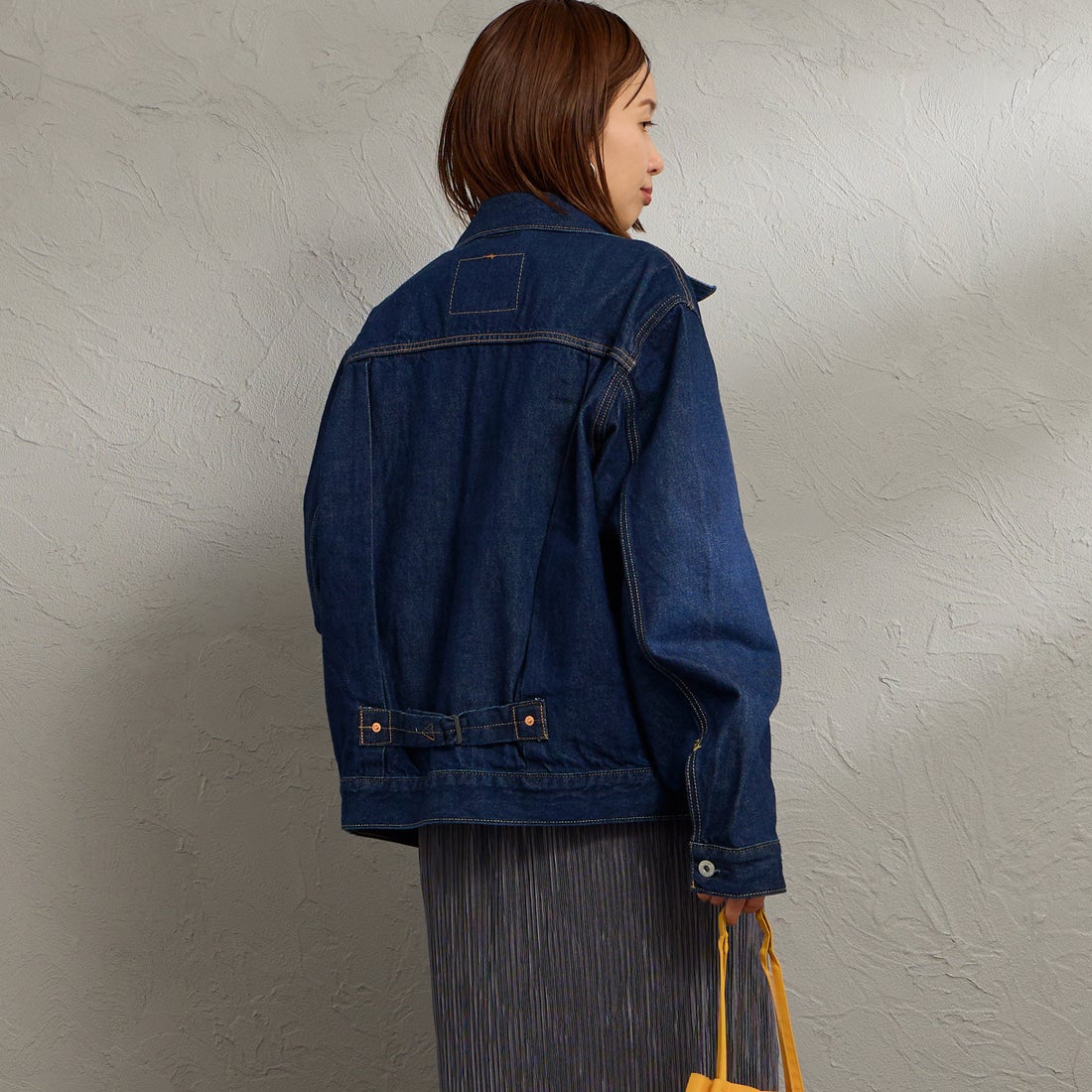 LEVI'S [リーバイス] TYPE1 トラッカージャケット [A3174-00] 30 NEW SEL &&モデル身長：159cm 着用サイズ：S&&