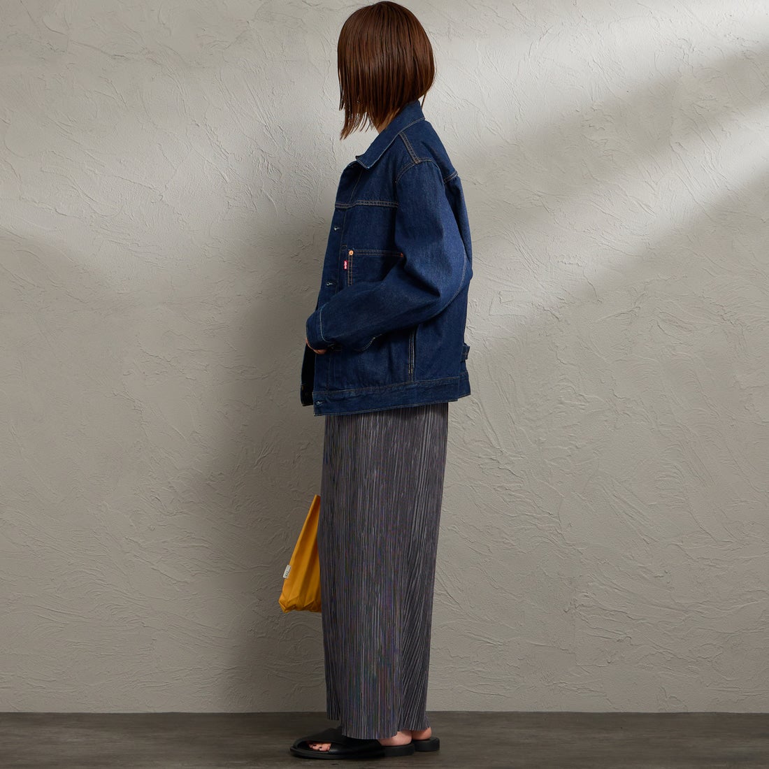 LEVI'S [リーバイス] TYPE1 トラッカージャケット [A3174-00] 30 NEW SEL &&モデル身長：159cm 着用サイズ：S&&