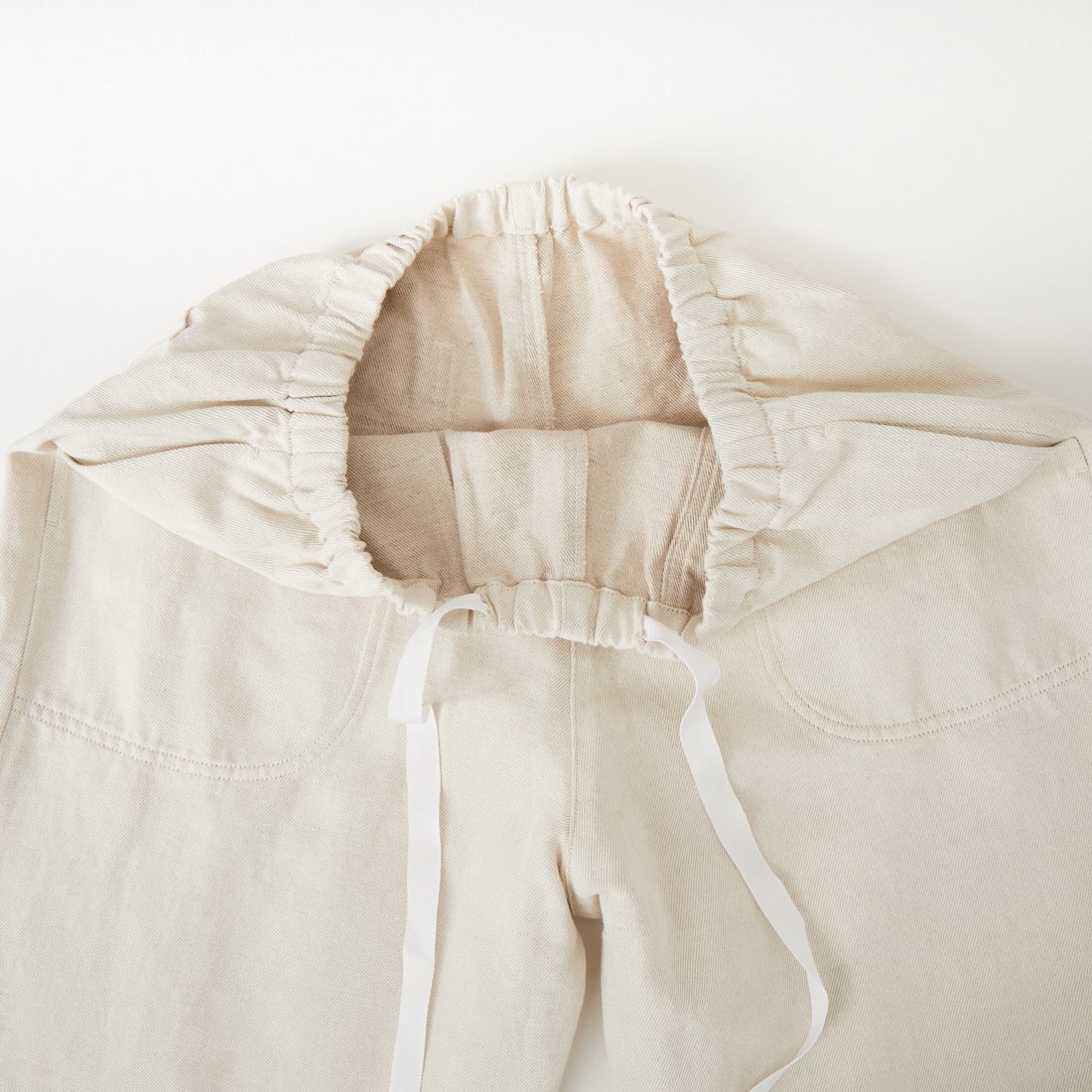 DANTON [ダントン] コットンリネンイージーパンツ [JD-2540KWL] ECRU