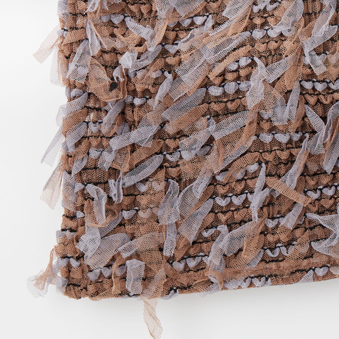 Maison de L'allure [メゾン ドゥ ラリュール] マルチWAYリボンチュールベスト [M26312012] 28 BROWN