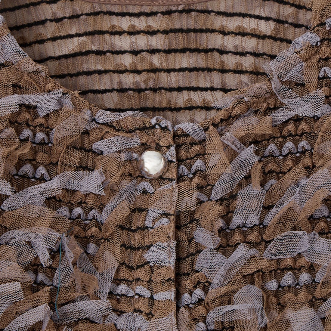 Maison de L'allure [メゾン ドゥ ラリュール] マルチWAYリボンチュールベスト [M26312012] 28 BROWN