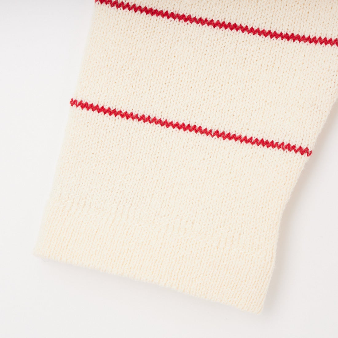 MEYAME [メヤメ] ボーダーコットンニットカーディガン [MEY-2300] WHITE