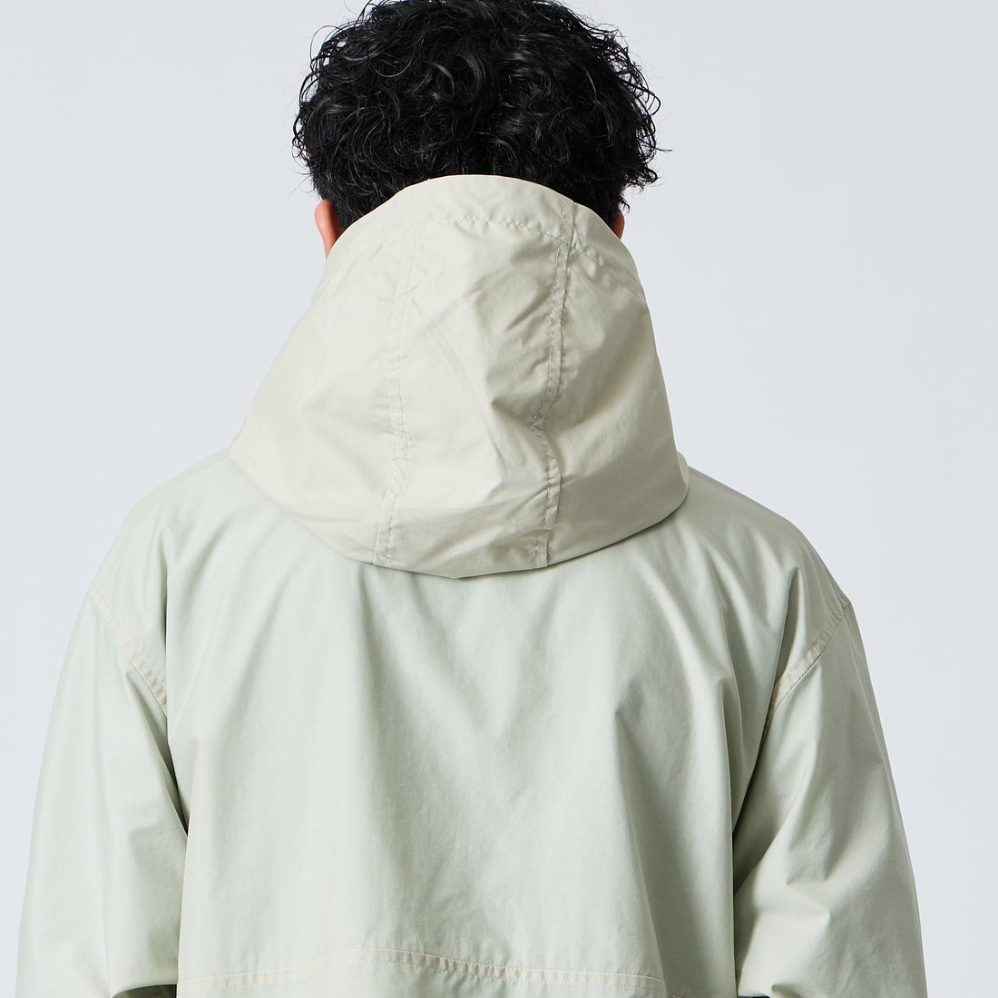 DANTON [ダントン] フーデッドショートジャケット [DT-A0675SNY] GREIGE