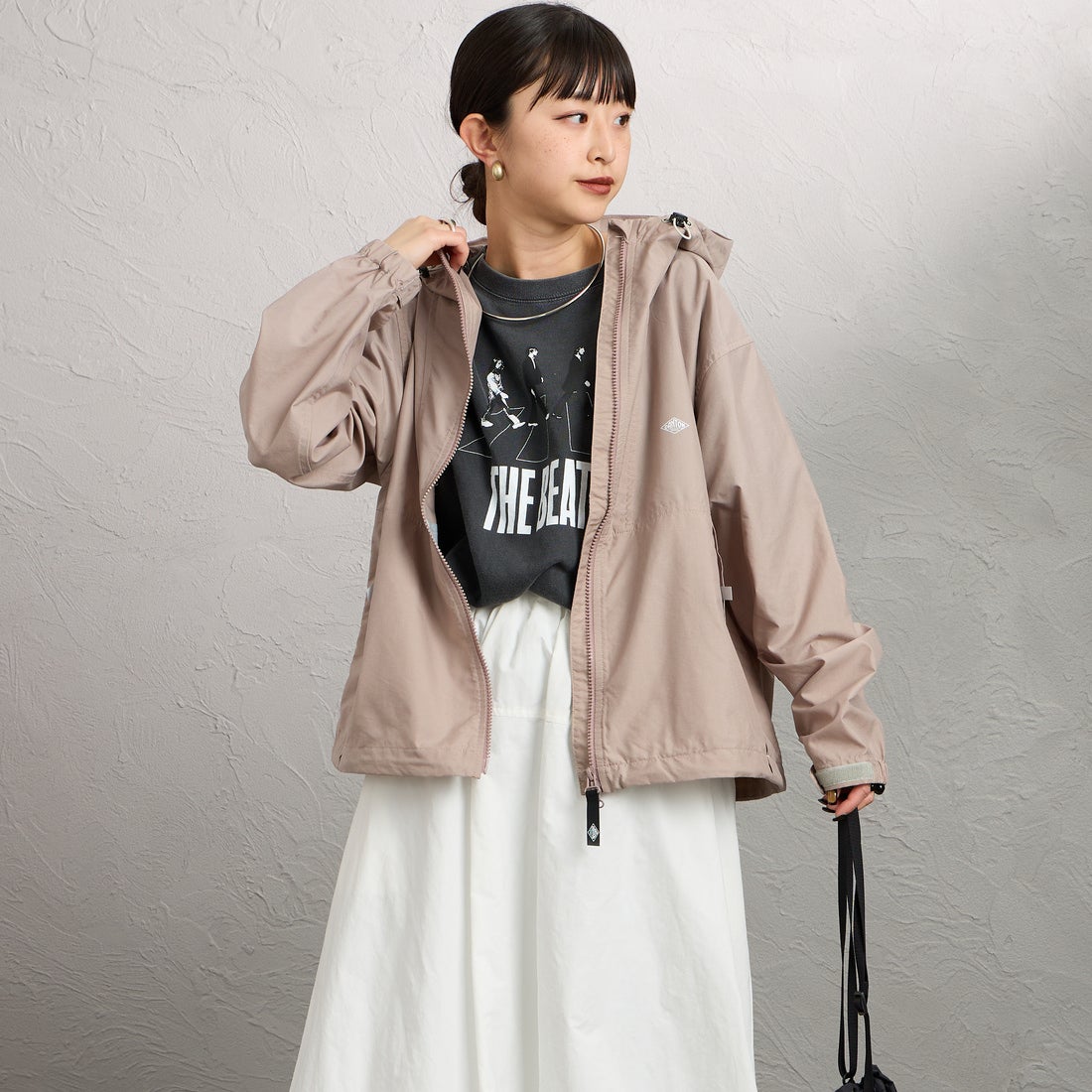 DANTON [ダントン] フーデッドショートジャケット [DT-A0674SNY