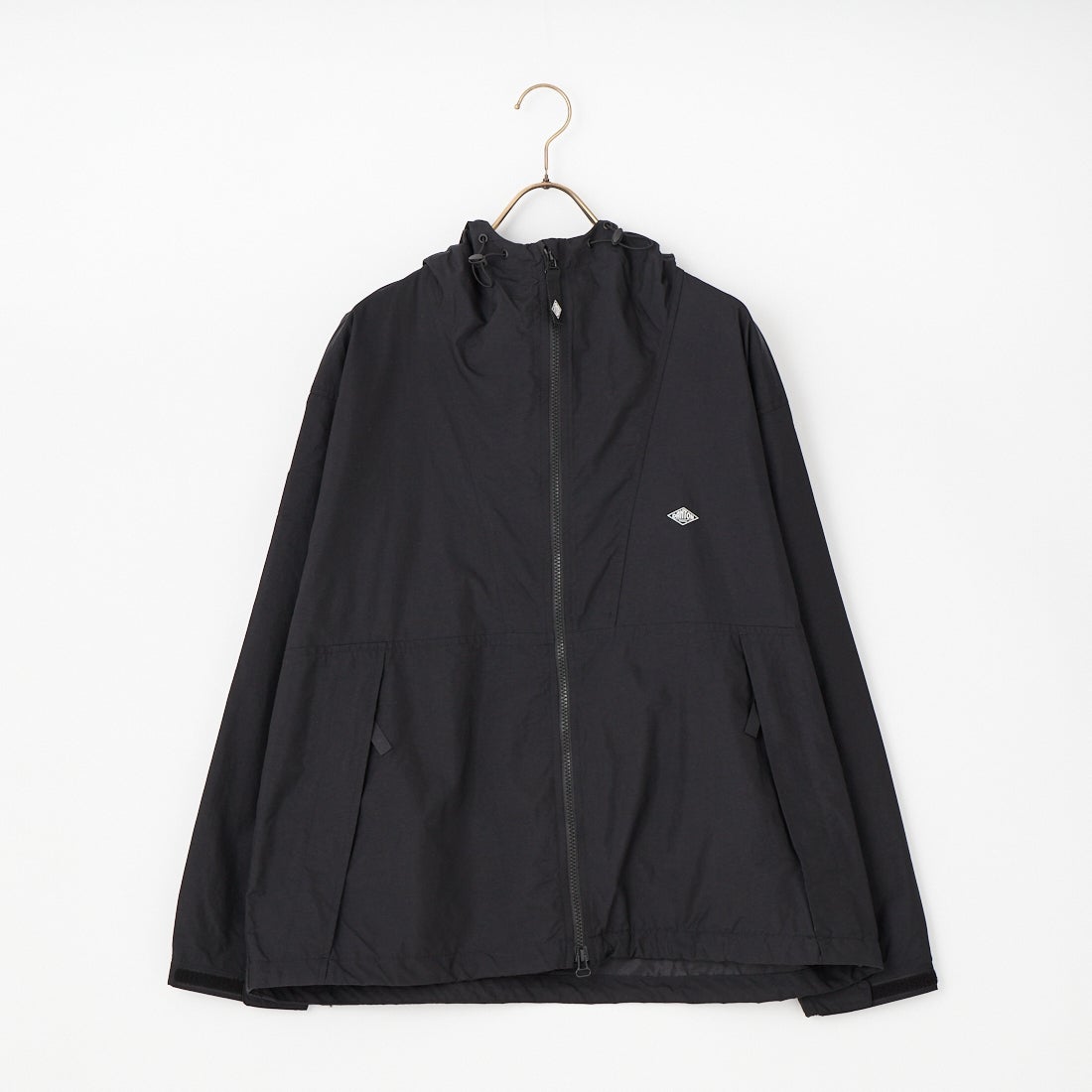 DANTON [ダントン] フーデッドショートジャケット [DT-A0675SNY] BLACK