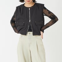 ﾌﾞﾗｯｸ&&モデル身長：162cm 着用サイズ：F&&