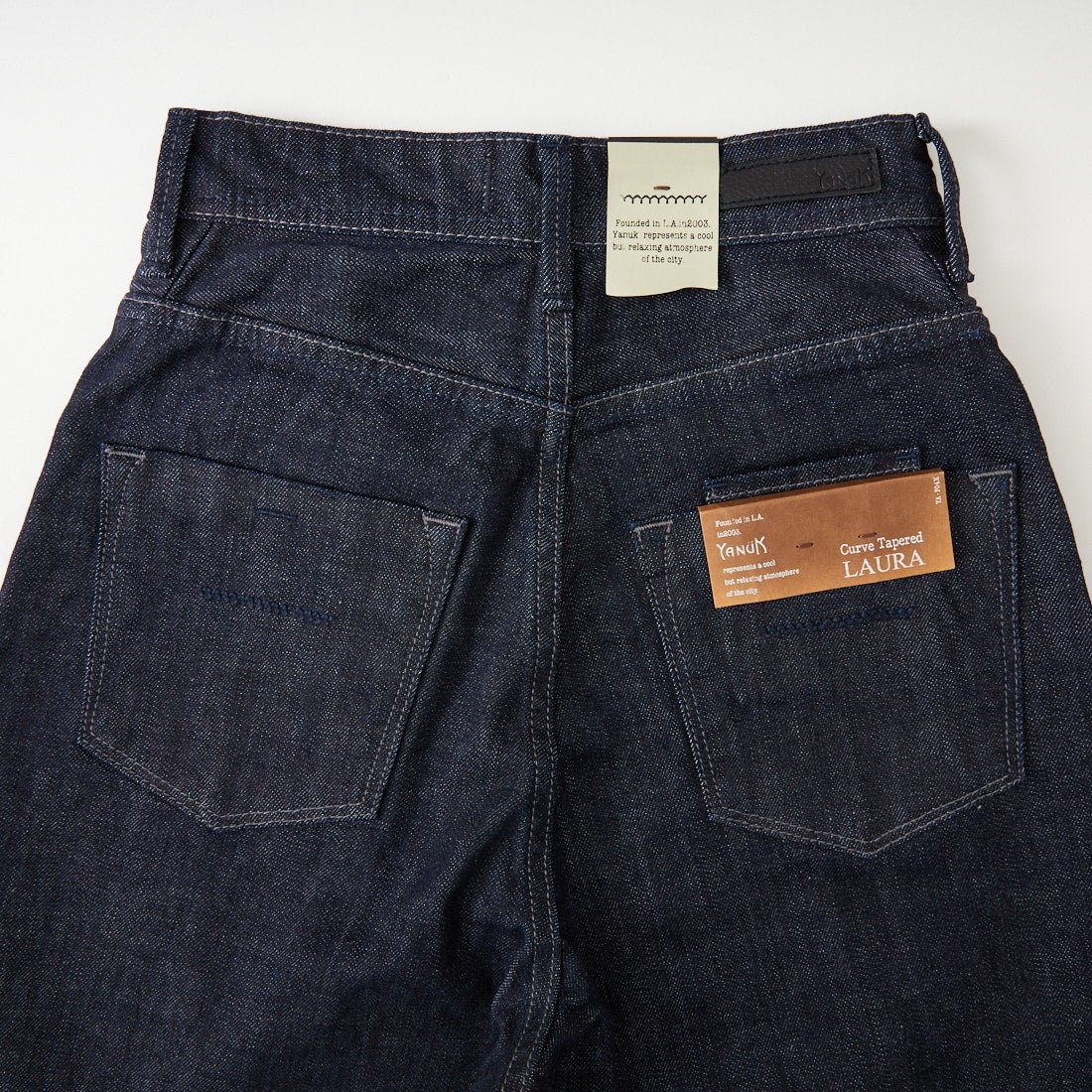 YANUK [ヤヌーク] LAURA カーブテーパードデニム [57162060] OWI