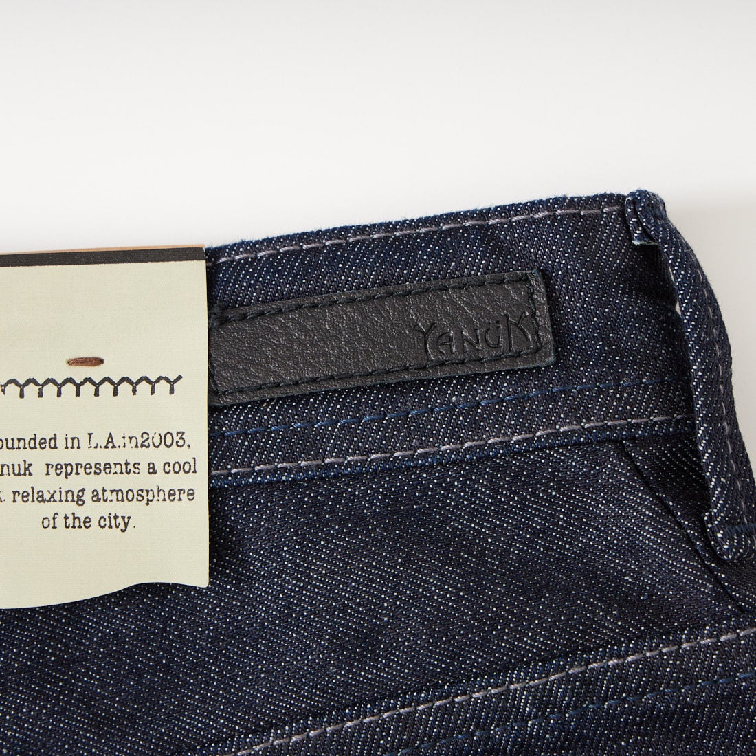 YANUK [ヤヌーク] LAURA カーブテーパードデニム [57162060] OWI
