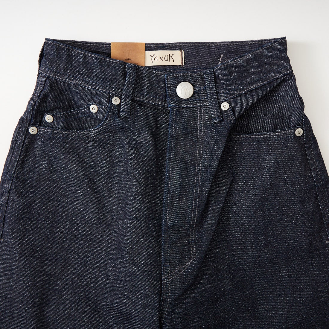 YANUK [ヤヌーク] LAURA カーブテーパードデニム [57162060] OWI