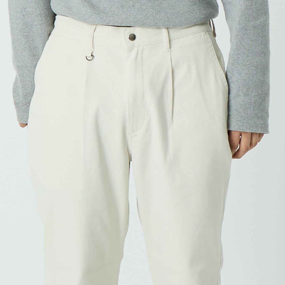 Jeans Factory Clothes [ジーンズファクトリークローズ] シェルタリングドライオックス1Pイージートラウザー [JFC-262-010] 68 OFF &&モデル身長：179cm 着用サイズ：XL&&