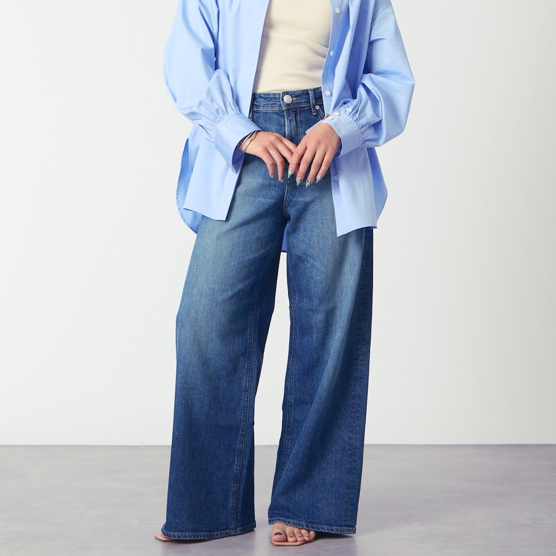 OTB&&モデル身長：162cm 着用サイズ：24&&