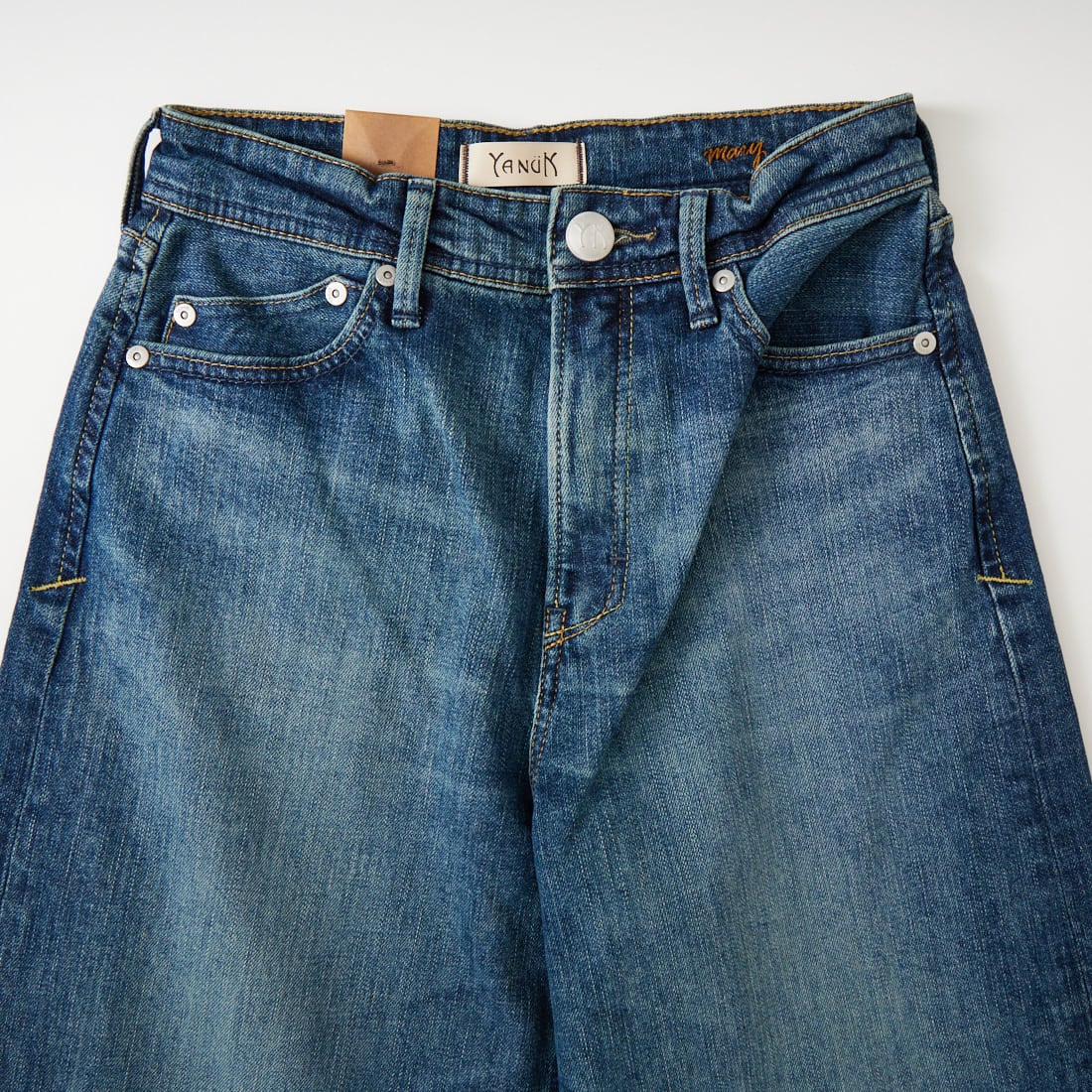 YANUK [ヤヌーク] MARY バギーストレートデニム [57161021] OTB
